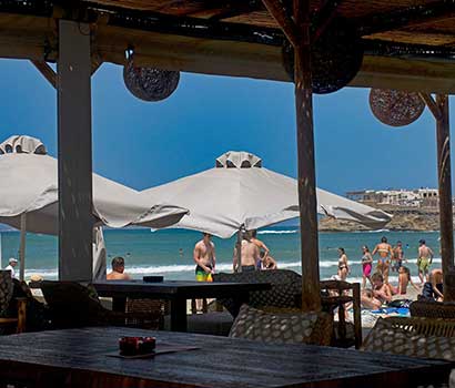 Trata restaurant next to the sea
